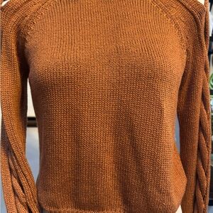 Rust Orange Sweater